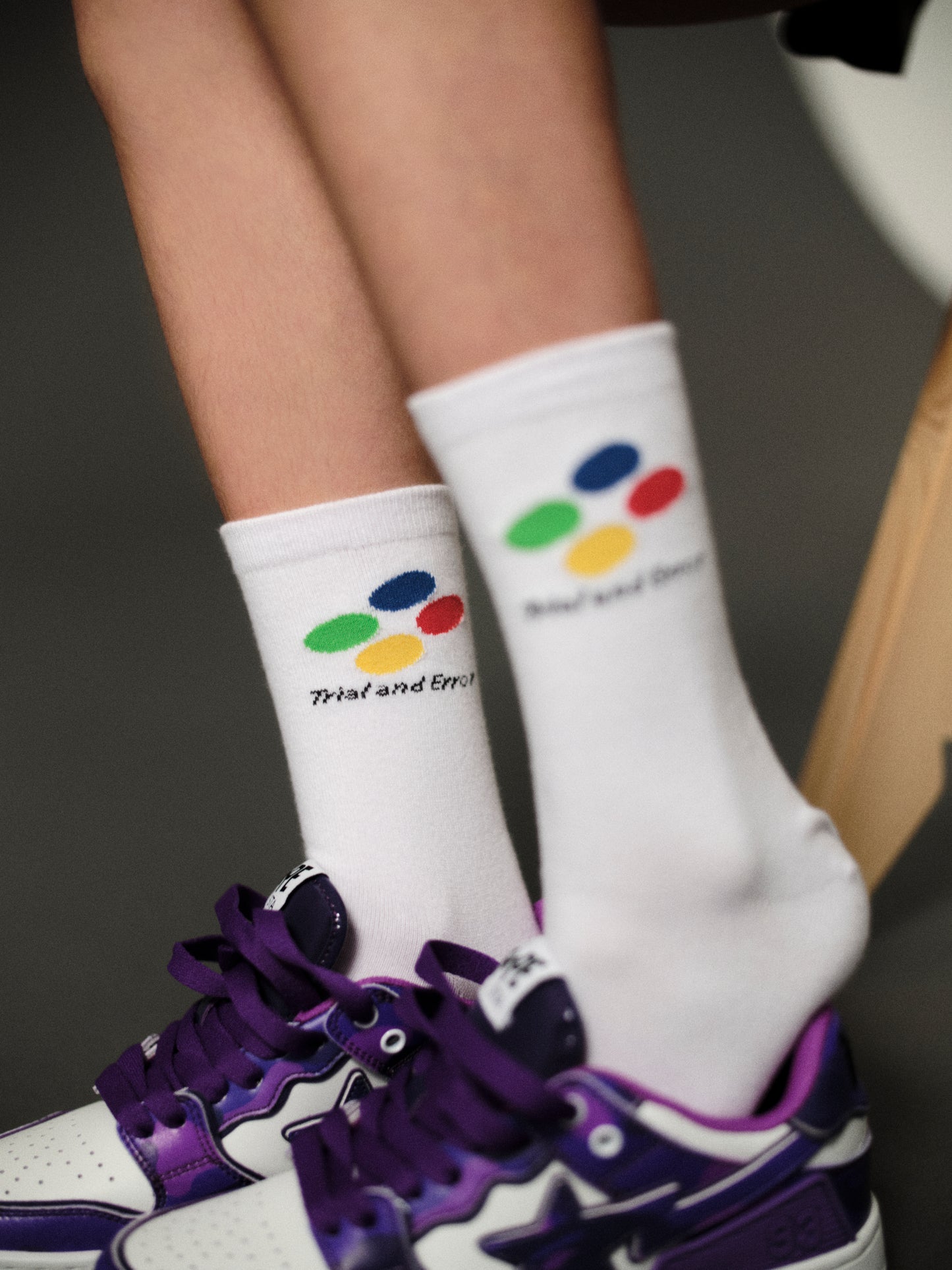 OG LOGO SOCKS WHITE