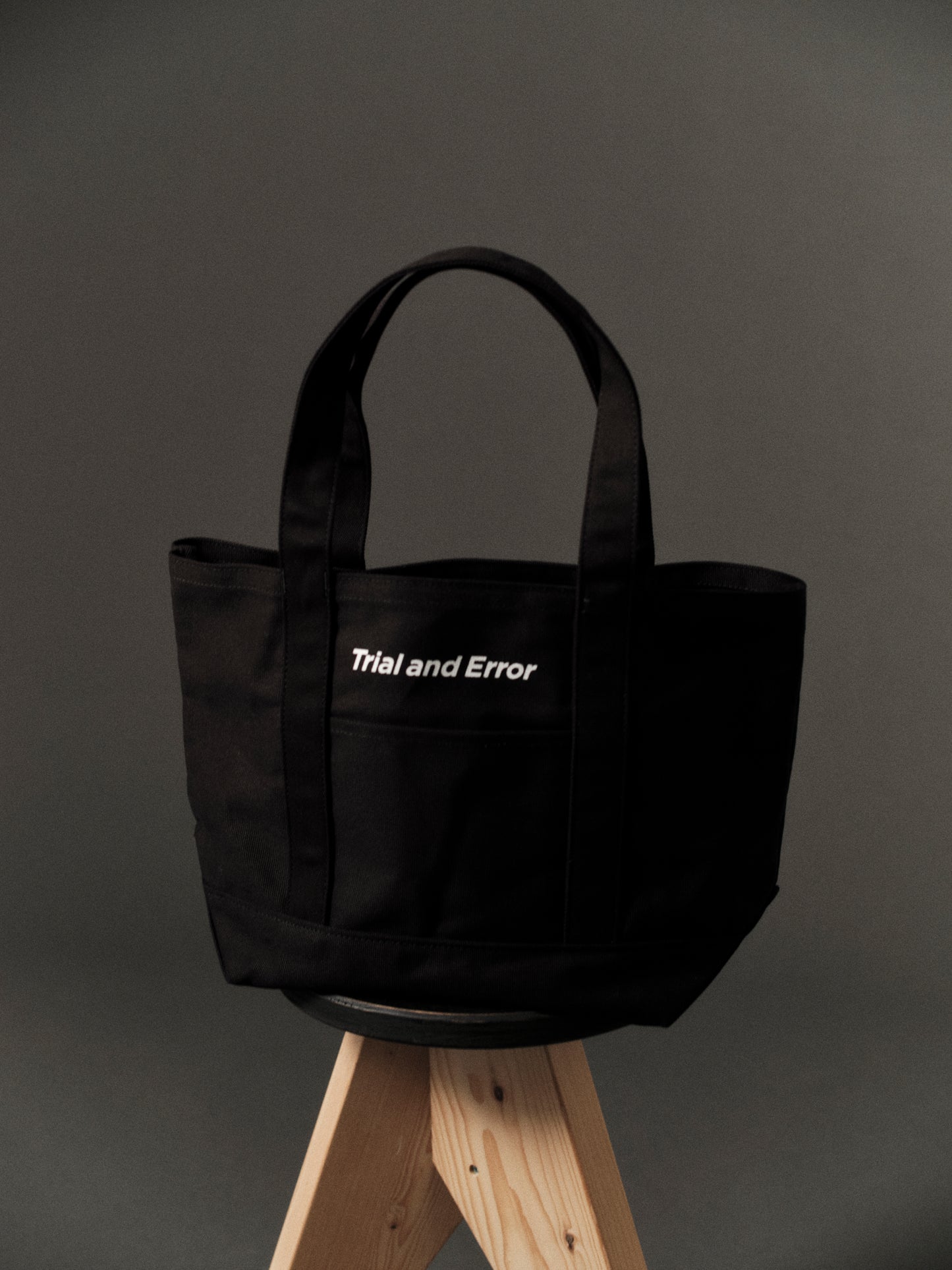 CANVAS TOTE BAG BLACK