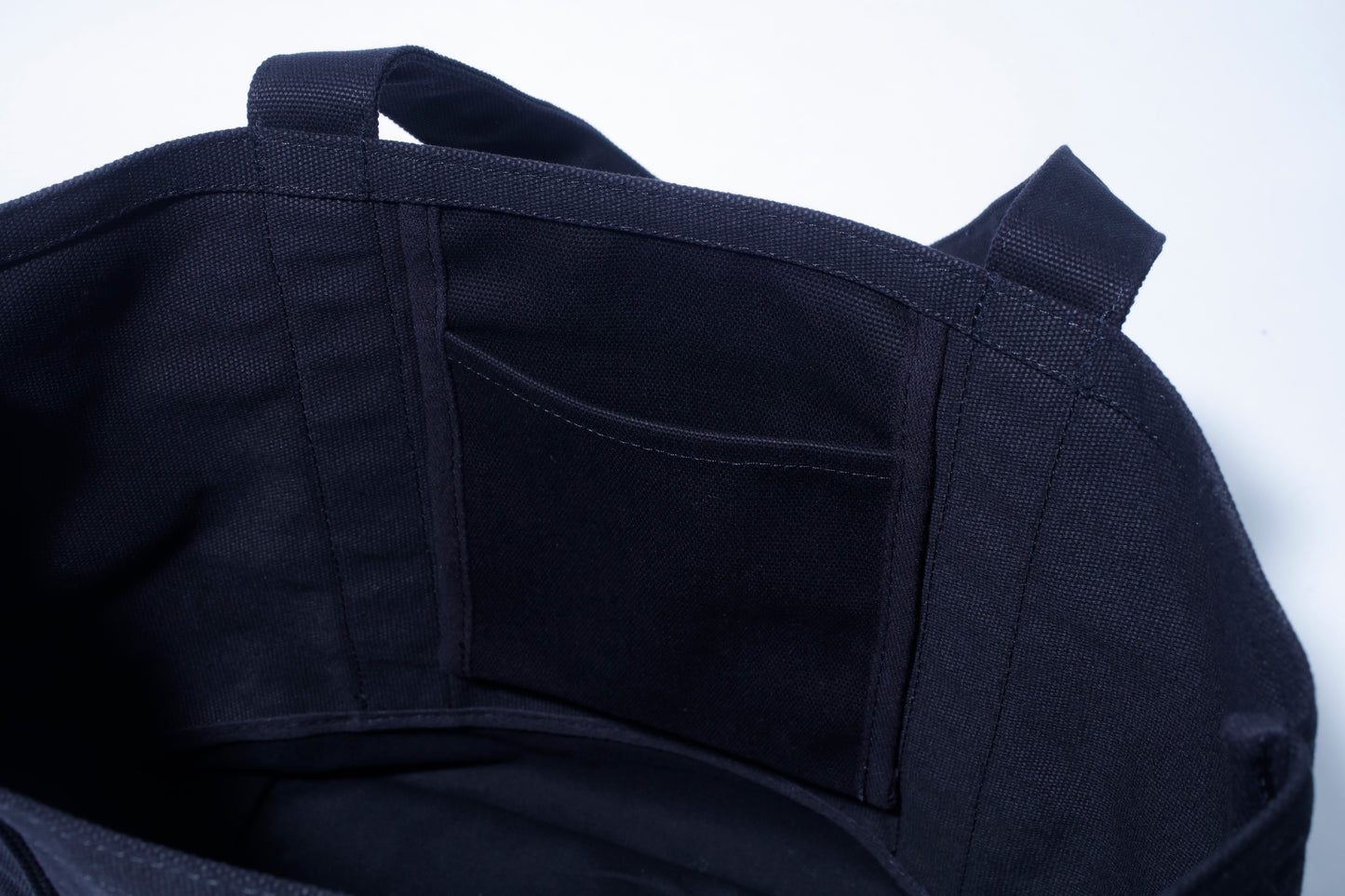 CANVAS TOTE BAG BLACK