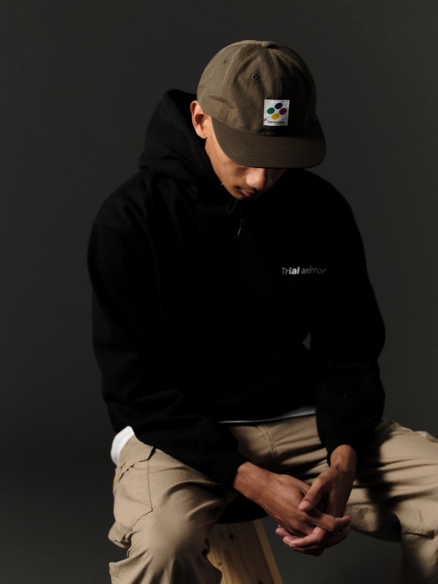 6 PANEL CAP BROWN