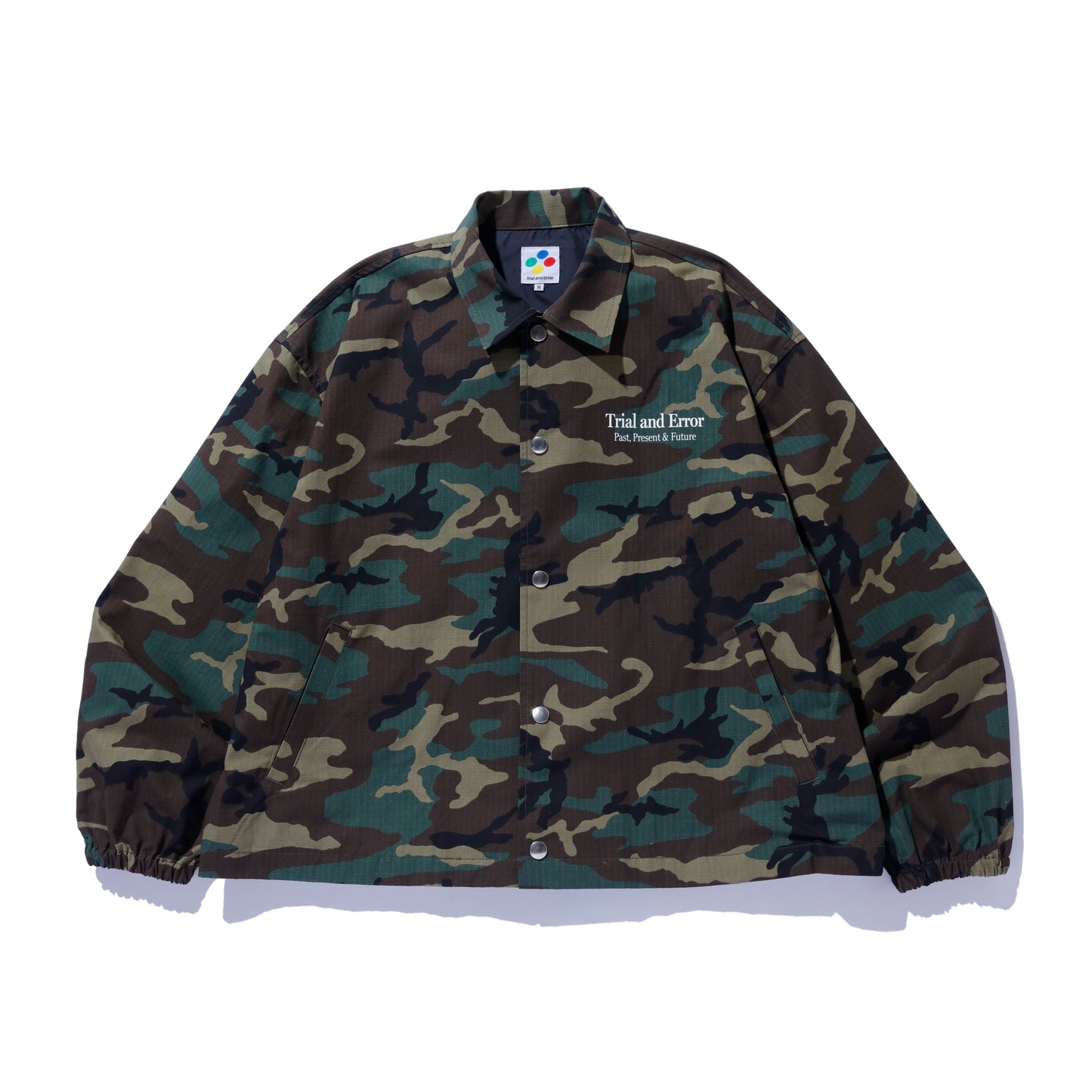 COTTON COACH JACKET CAMO