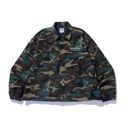 COTTON COACH JACKET CAMO