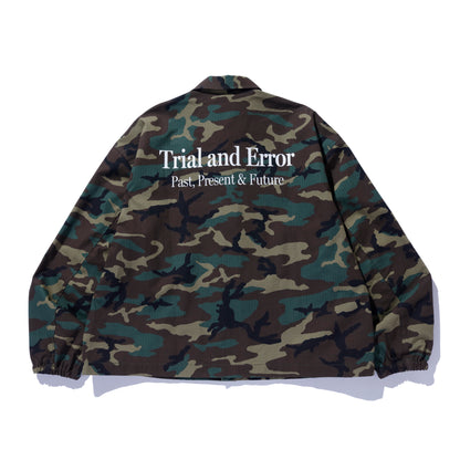 COTTON COACH JACKET CAMO