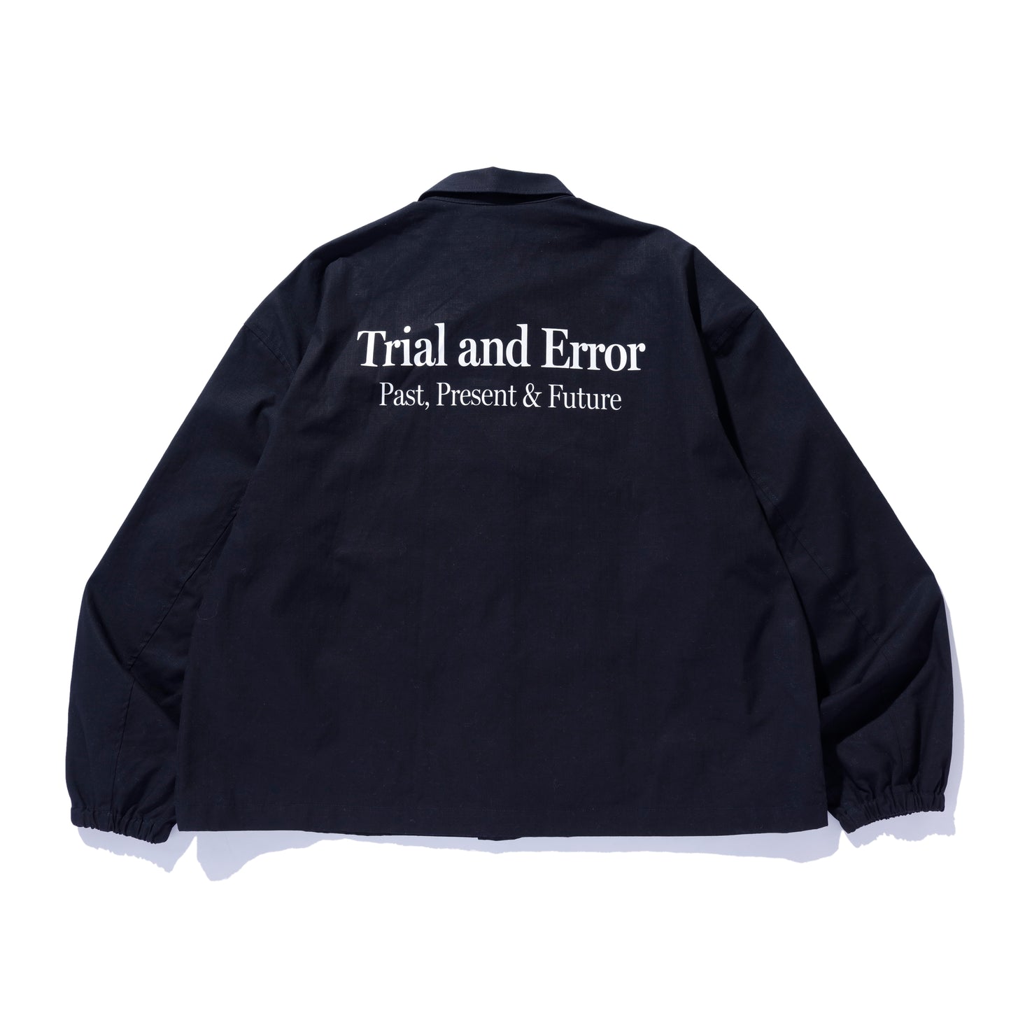 COTTON COACH JACKET BLACK