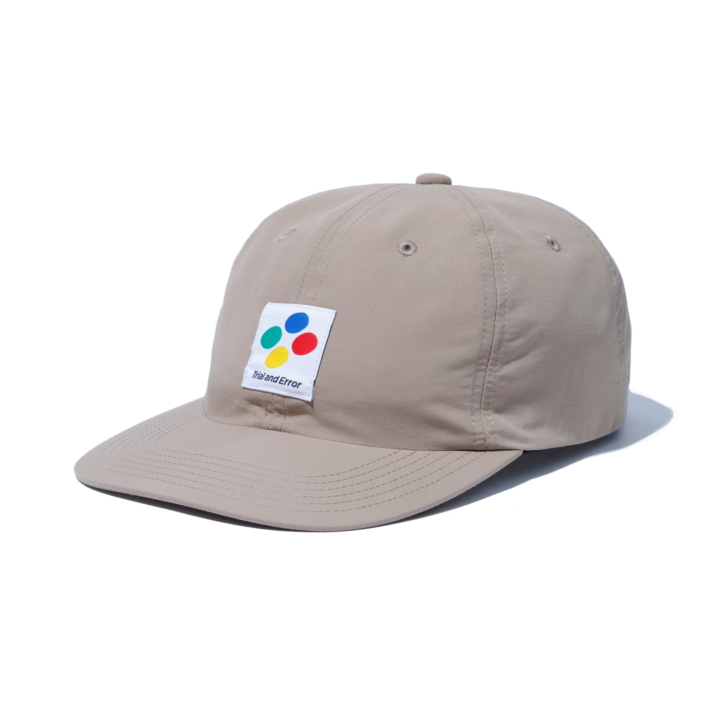 6 PANEL CAP BEIGE