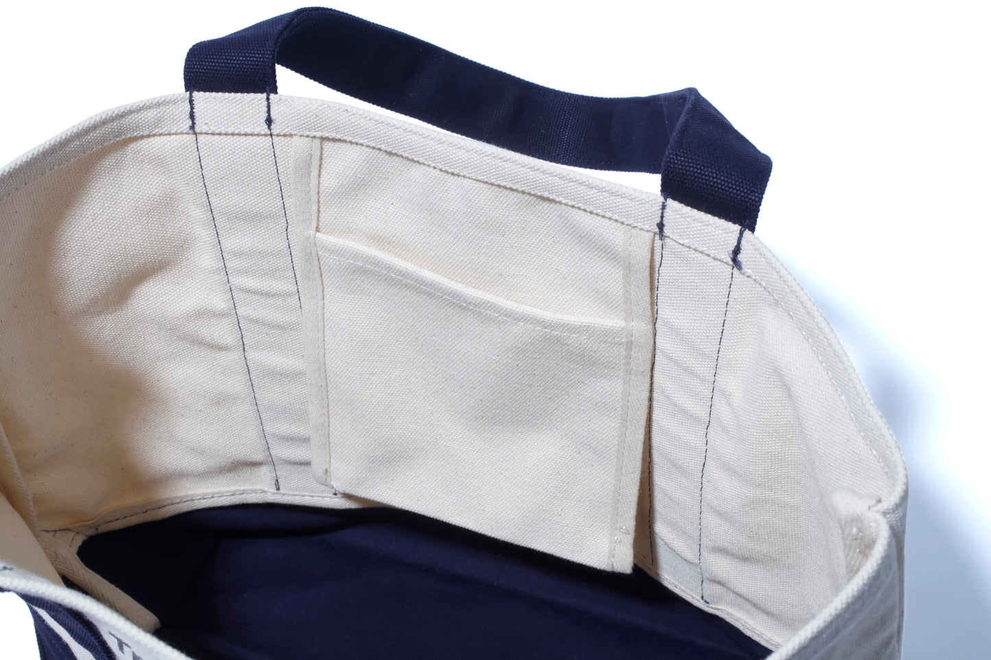 CANVAS TOTE BAG NAVY