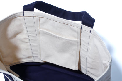 CANVAS TOTE BAG NAVY